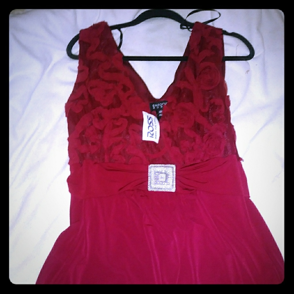 Maroon dress